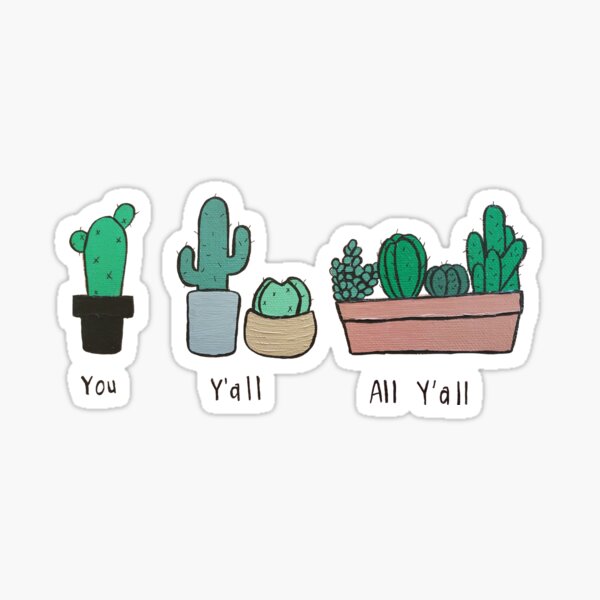 Mini succulents Sticker for Sale by Morganmiller314