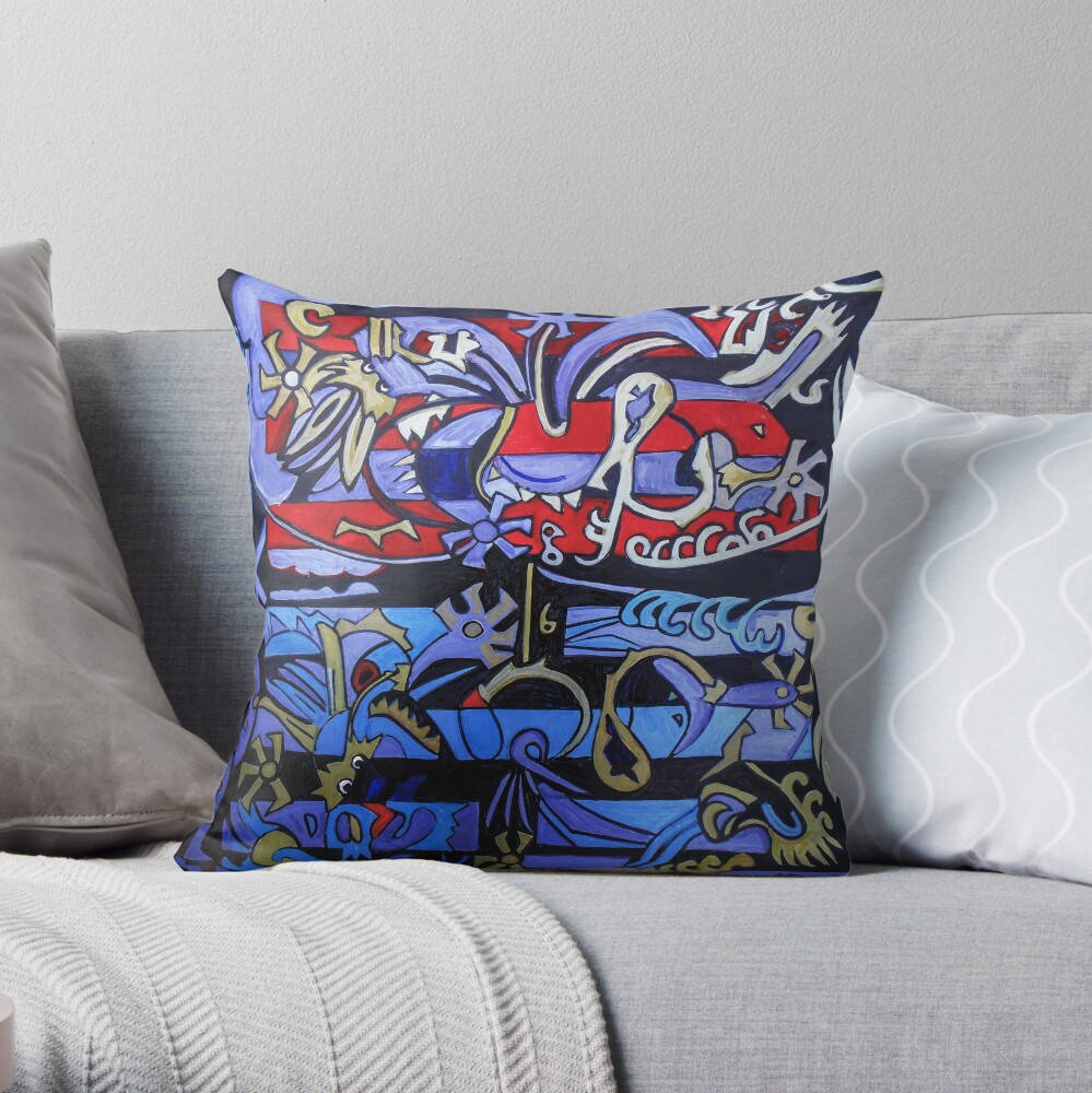 Item preview, Throw Pillow designed and sold by DWeaverRoss.