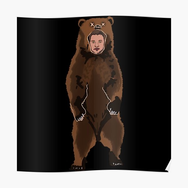 Midsommar Christian Bear Costume Poster For Sale By Theav Kps Redbubble