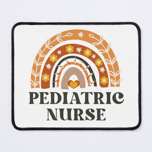 Item preview, Pediatric Nurse Vintage Rainbow designed and sold by AsinusAS.