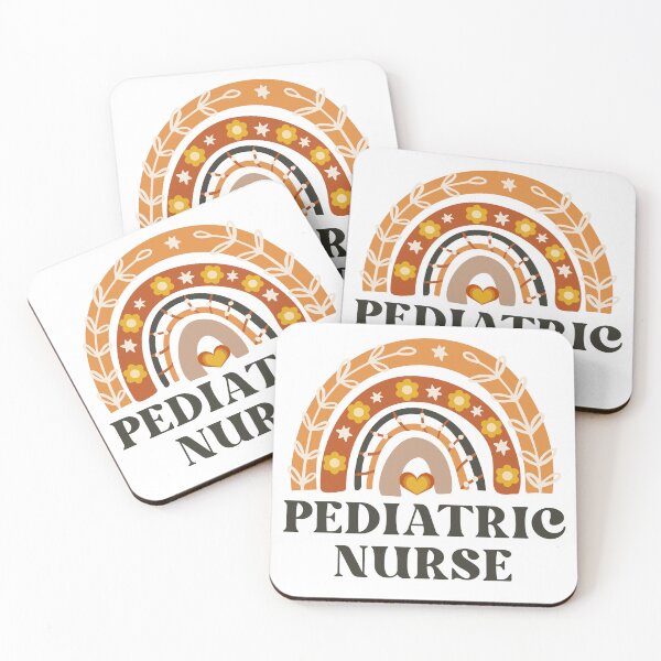Item preview, Pediatric Nurse Vintage Rainbow designed and sold by AsinusAS.