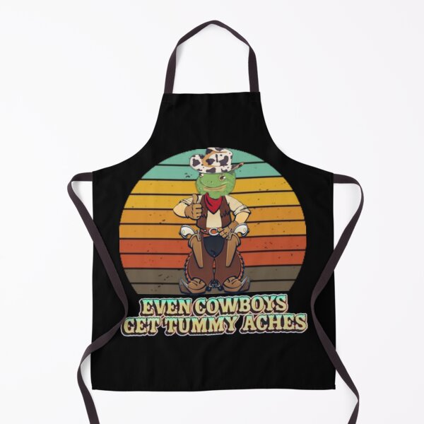 Item preview, even cowboys get tummy aches designed and sold by MrSameeraTop.
