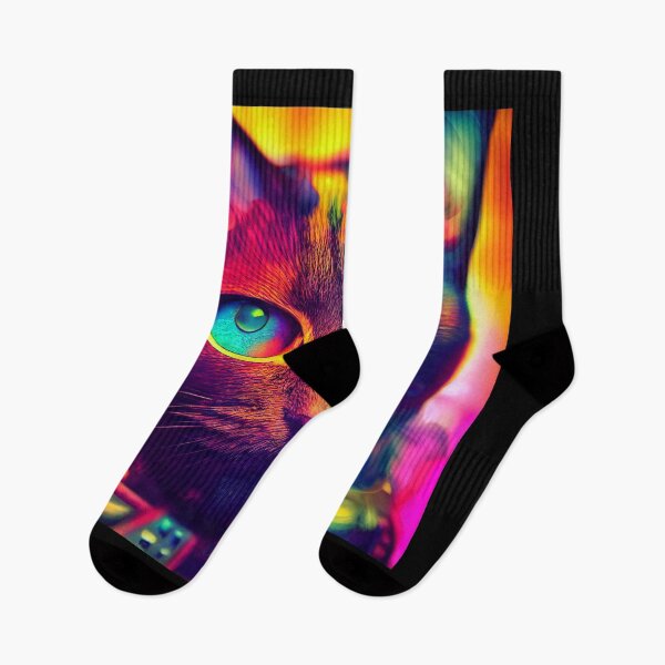 Item preview, Rainbow cat designed and sold by KreaKat.