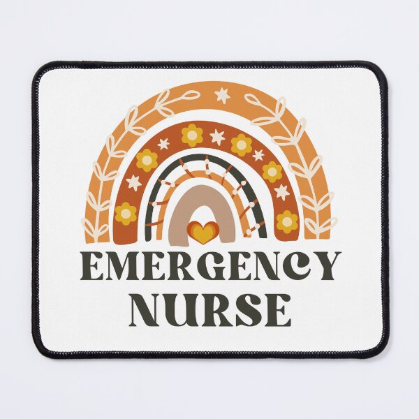 Item preview, Emergency Nurse Vintage Rainbow designed and sold by AsinusAS.