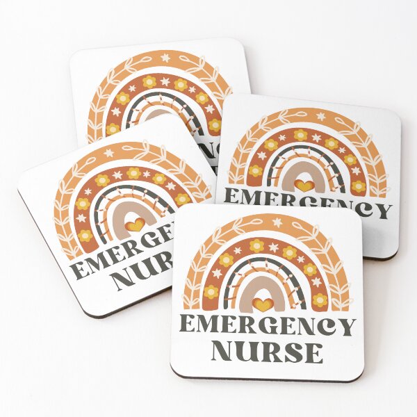 Item preview, Emergency Nurse Vintage Rainbow designed and sold by AsinusAS.
