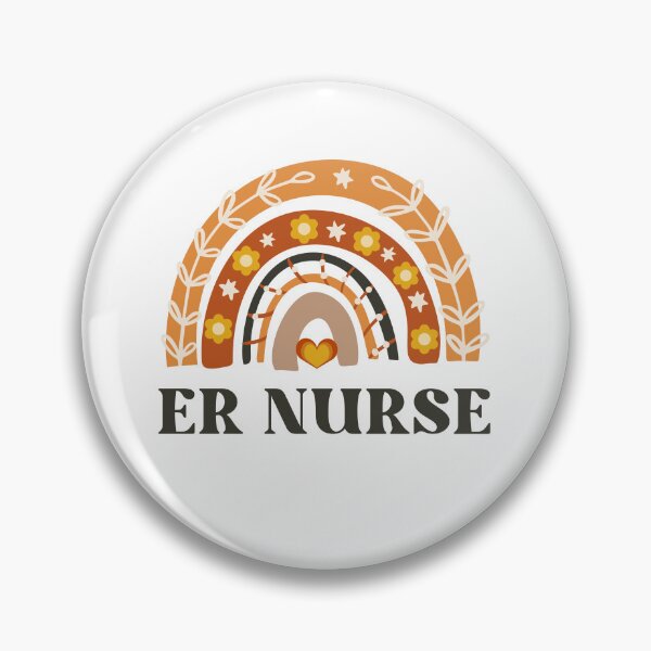 Item preview, ER Nurse Vintage Rainbow designed and sold by AsinusAS.