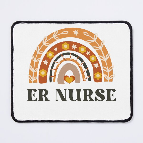 Item preview, ER Nurse Vintage Rainbow designed and sold by AsinusAS.