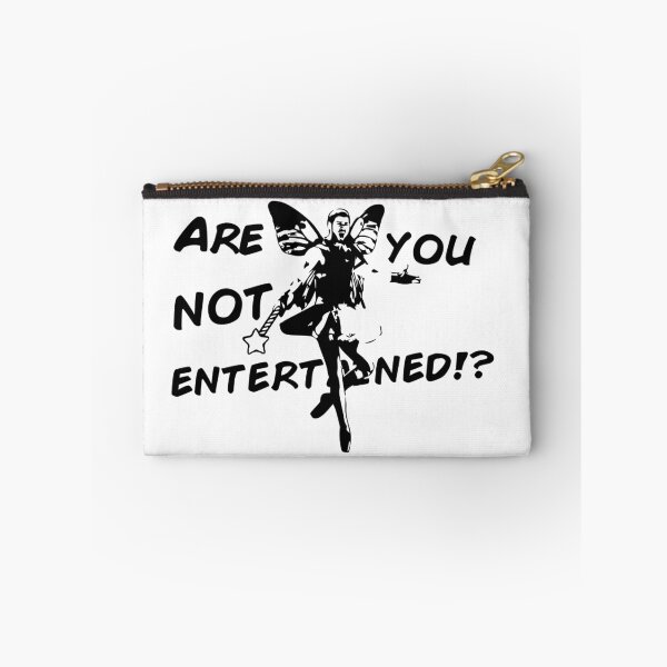 Item preview, Fairy Gladiator - ARE YOU NOT ENTERTAINED!? - black AND white version designed and sold by blindcoco.