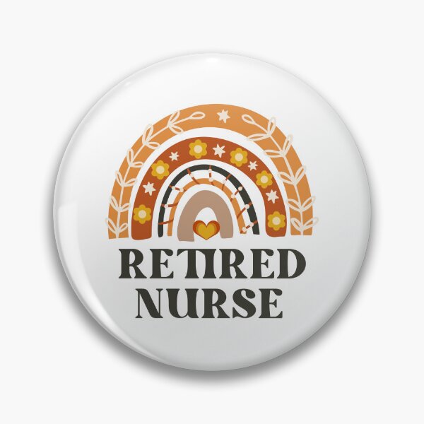 Item preview, Retired Nurse Vintage Rainbow designed and sold by AsinusAS.