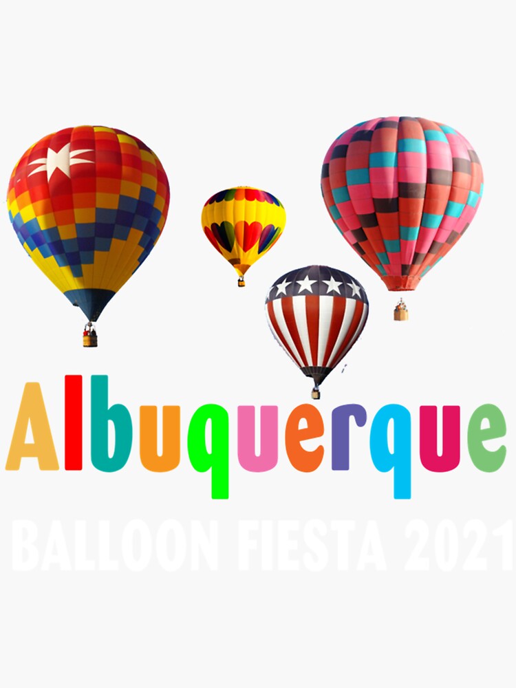 "Albuquerque International Balloon Fiesta" Sticker for Sale by