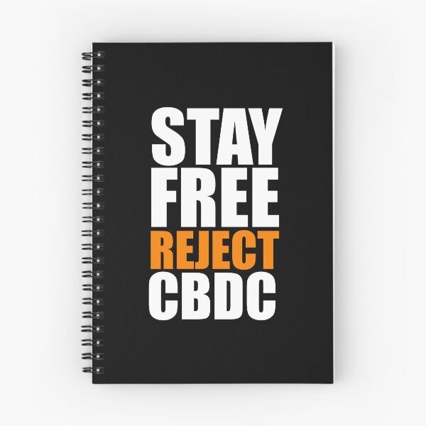 Item preview, Stay free reject cbdc, say no to cbdc, central bank digital currency, Britcoin. designed and sold by Giovanni-c.