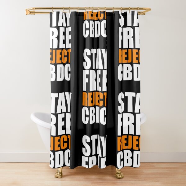 Item preview, Stay free reject cbdc, say no to cbdc, central bank digital currency, Britcoin. designed and sold by Giovanni-c.