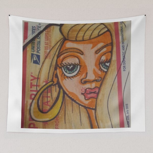 Item preview, Sticker girl designed and sold by juartdesign.