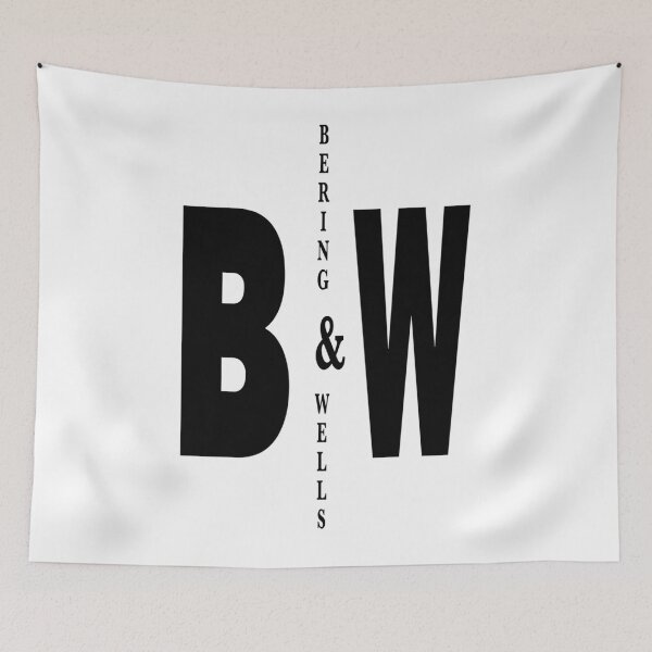 Item preview, Bering _amp_ Wells minimalist text design   designed and sold by KatelynsMartin.