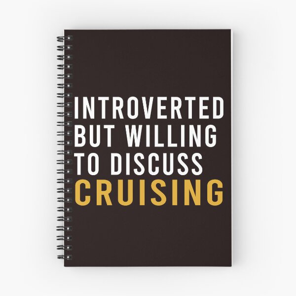 Item preview, Introverted But Willing To Discuss Cruising, Funny Cruising, Sailing designed and sold by Aerial Addicts.