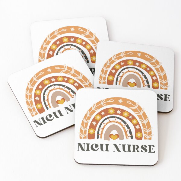 Item preview, NICU Nurse Vintage Rainbow designed and sold by AsinusAS.