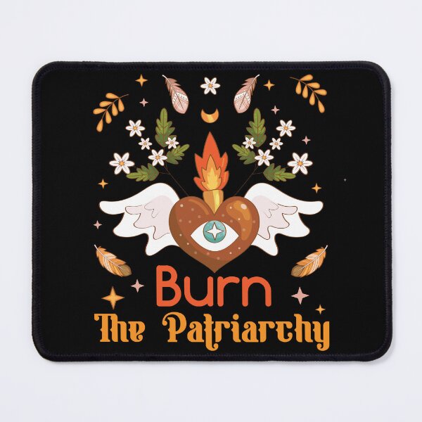 Item preview, Burn The Patriarchy Funny Women's Rights designed and sold by NawalMagdy.