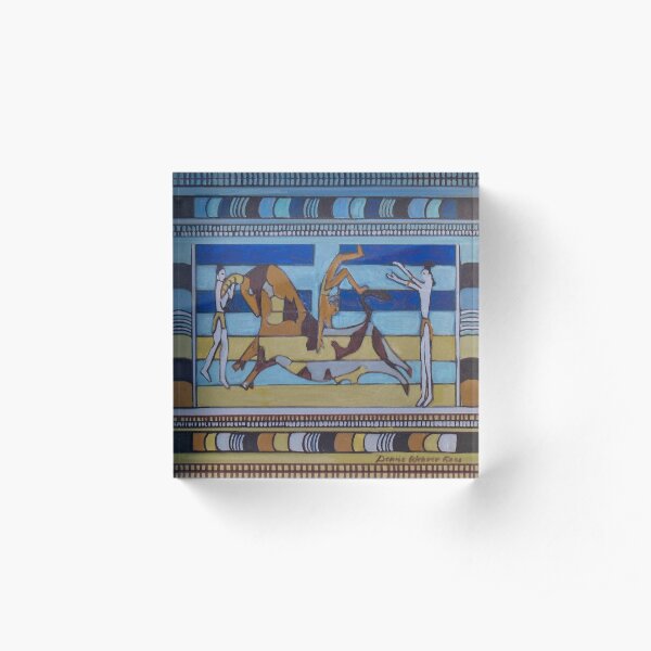 Hexagram 26: Ta Ch’u (Controlled Power) Acrylic Block