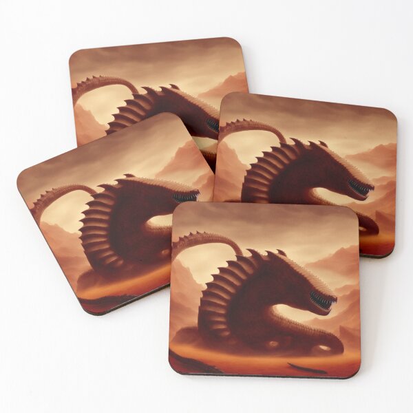 Item preview, Olgoi-Khorkhoi the Mongolian death-worm roaming in the desert designed and sold by BrachiaST.