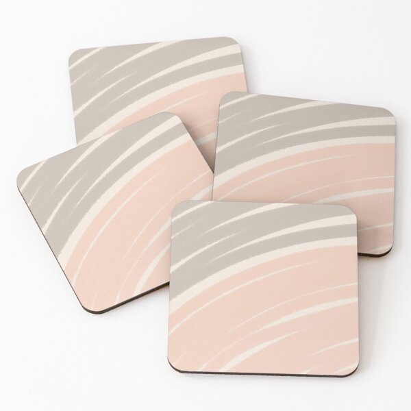 Item preview, Neutral Swirl Wavy Lines Maximalist Pattern Retro Style Cute Aesthetic Light Taupe designed and sold by scorpiolane.