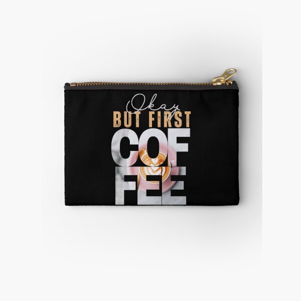 Item preview, Okay But First Coffee designed and sold by ilalang-by-eka.