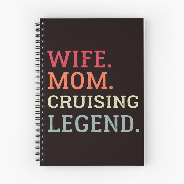 Item preview, WIfe Mom Cruising Legend, Funny Cruising, Sailing designed and sold by Aerial Addicts.