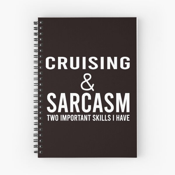 Item preview, Sarcasm And Cruising, Funny Cruising, Sailing designed and sold by Aerial Addicts.