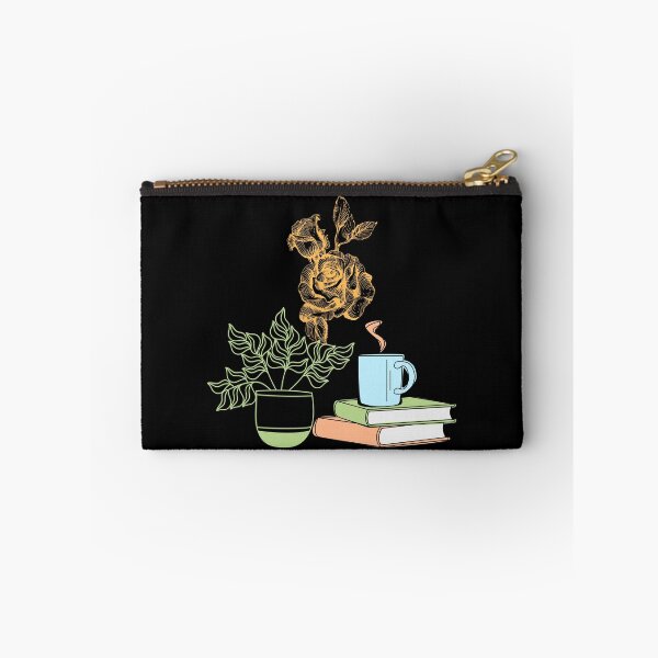 Item preview,  flowery books and tea  designed and sold by ApurwaArtShop.