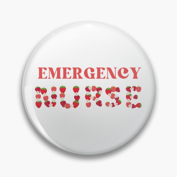 Item preview, Emergency Nurse Strawberry Letters designed and sold by AsinusAS.