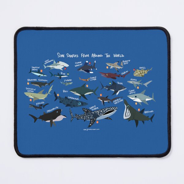 Item preview, Some Sharks from around the World designed and sold by Green Humour.
