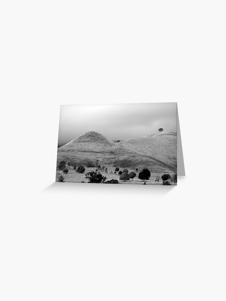 Thumbnail 1 of 2, Greeting Card, The Tree on the Hill designed and sold by theoddshot.