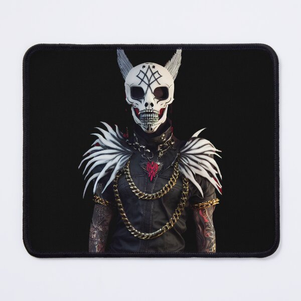 Item preview, Skull Mask Warrior designed and sold by PunkerLazar.