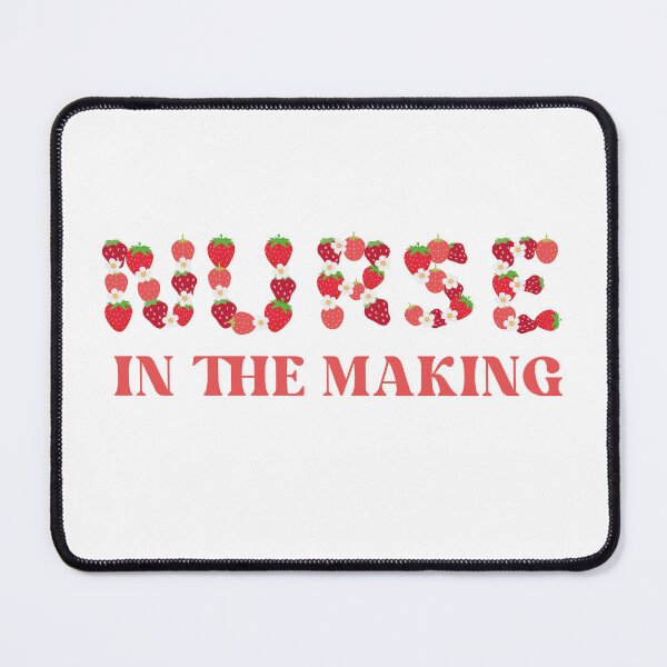 Item preview, Nurse in the Making Strawberry Letters designed and sold by AsinusAS.