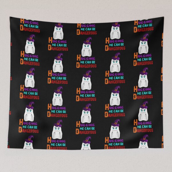 Item preview, Hugging Me Can Be Dangerous,ghost designed and sold by ESAMSTORE.