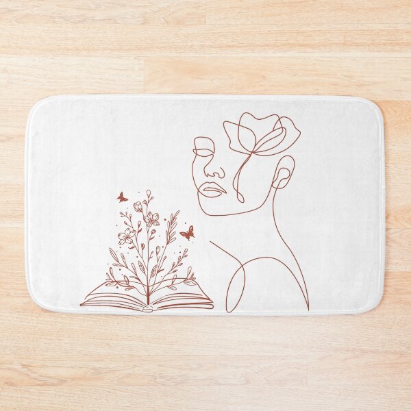 Item preview,  flowery books and tea  designed and sold by ApurwaArtShop.