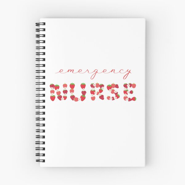 Item preview, Emergency Nurse Strawberry Letters designed and sold by AsinusAS.