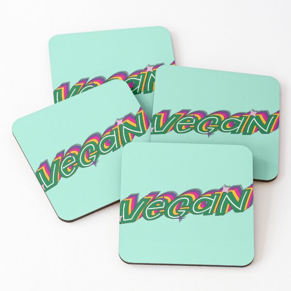 Item preview, colorful vegan lettering designed and sold by samah82.