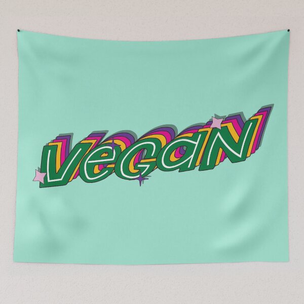 Item preview, colorful vegan lettering designed and sold by samah82.