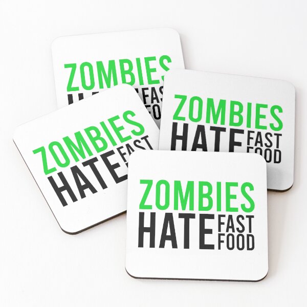 Item preview, Zombies hate fast food designed and sold by Bigilyy.