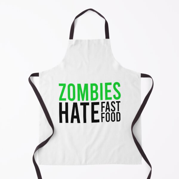 Item preview, Zombies hate fast food designed and sold by Bigilyy.