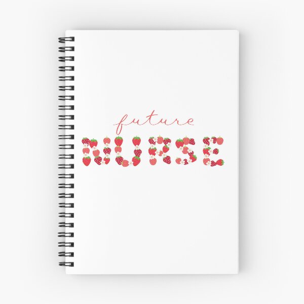 Item preview, Future Nurse Strawberry Letters designed and sold by AsinusAS.