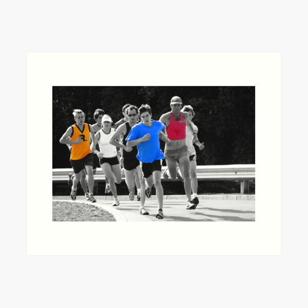 Fun Runners Art Print