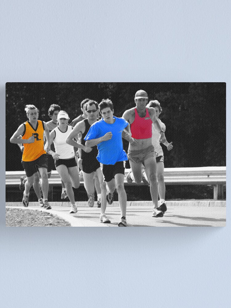 Alternate view of Fun Runners Canvas Print