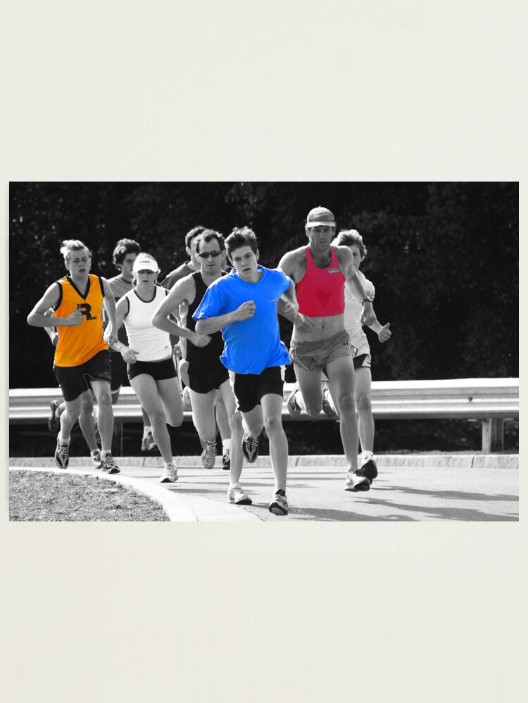 Thumbnail 1 of 3, Photographic Print, Fun Runners designed and sold by theoddshot.