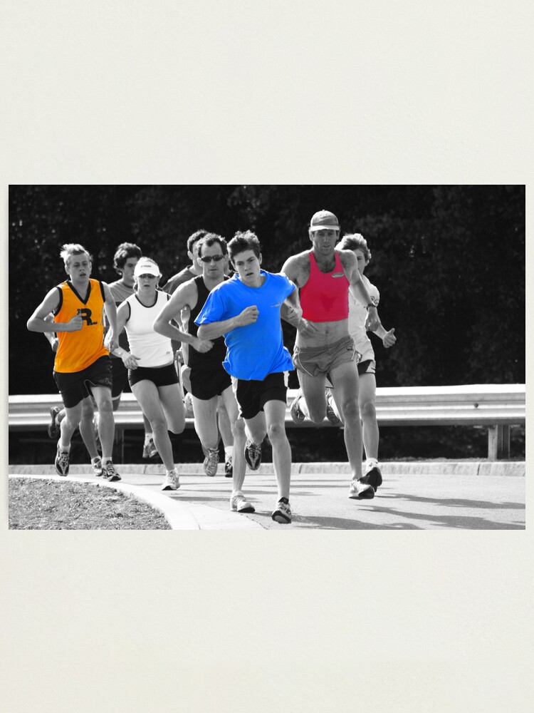 Alternate view of Fun Runners Photographic Print