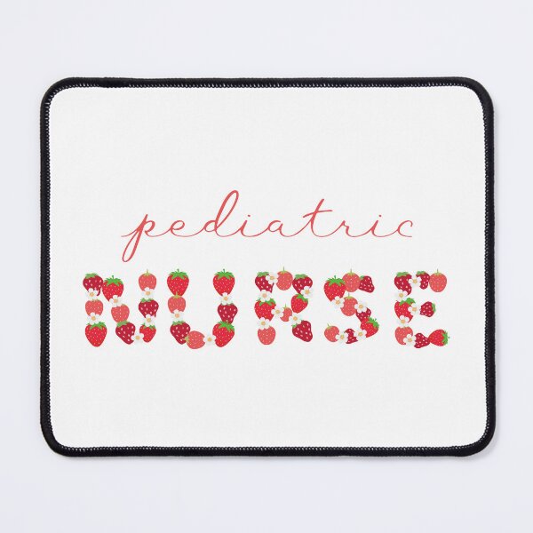 Item preview, Pediatric Nurse Strawberry Letters designed and sold by AsinusAS.
