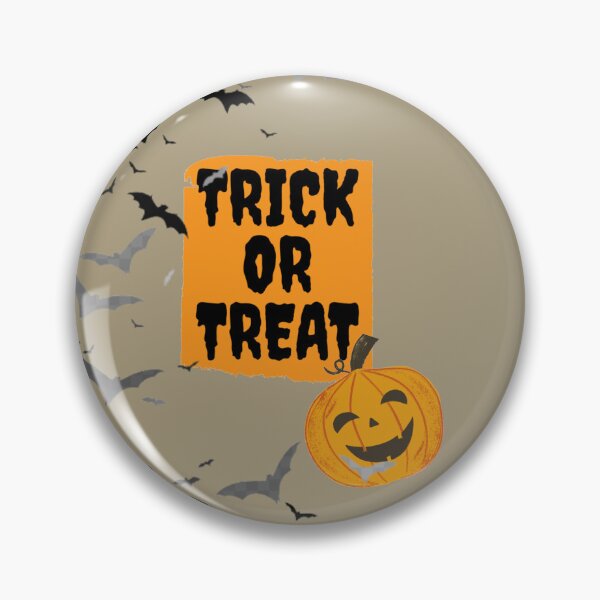 Item preview, Trick or Treat | Helloween Pumpkin |  Helloween bats designed and sold by Fus-art94.