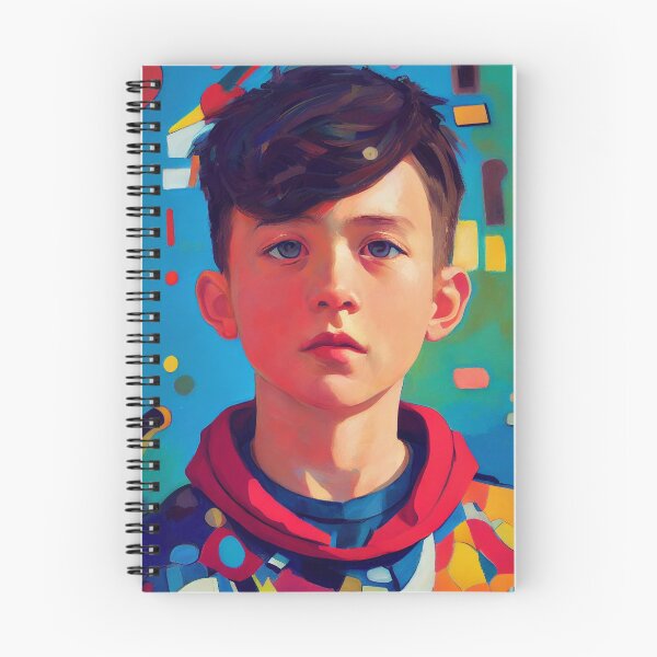 Item preview, Boy portrait designed and sold by flowinglobe.