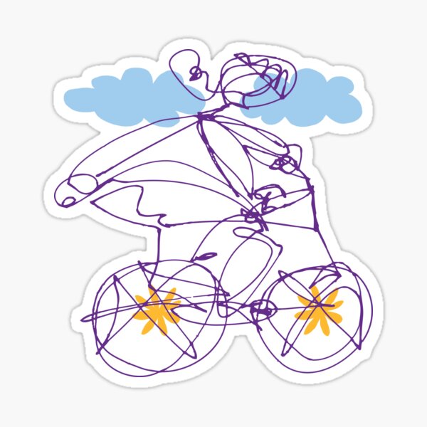 Free Spirit - Bike B Sticker