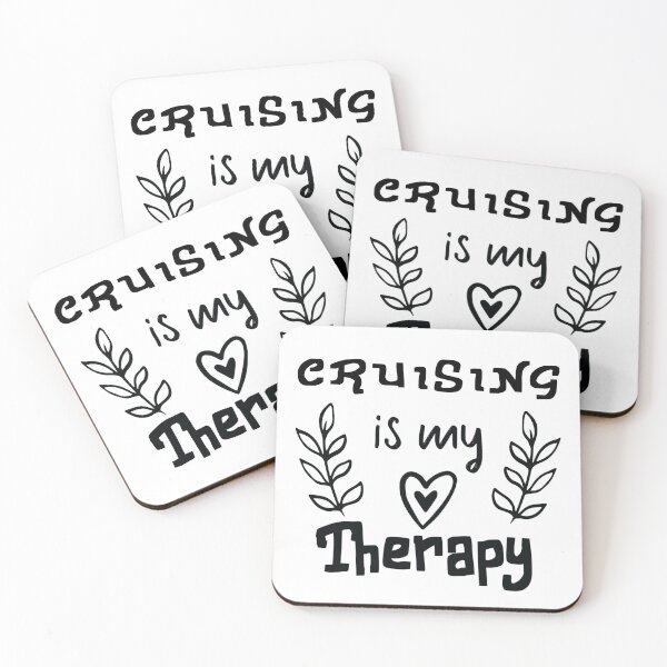 Item preview, Cruising Is My Therapy, Funny Cruising, Sailing designed and sold by Aerial Addicts.